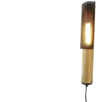 Retro Vintage Wandlamp Woja Jaren 80 Goud Kleur Dutch Design thumbnail 1