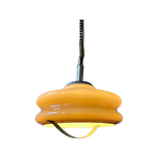 Vintage Space Age Hanglamp Van Herda Met Mushroom Kap Van Acrylglas thumbnail 1