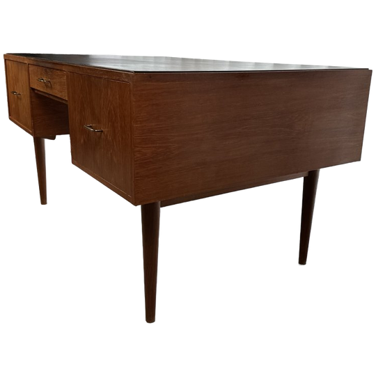Groot Mid-century Bureau In Zeer Mooie Staat 1