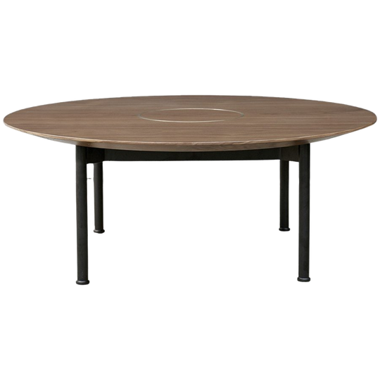 stellar works | Crawford Salontafel Walnoot Ø 90cm 1