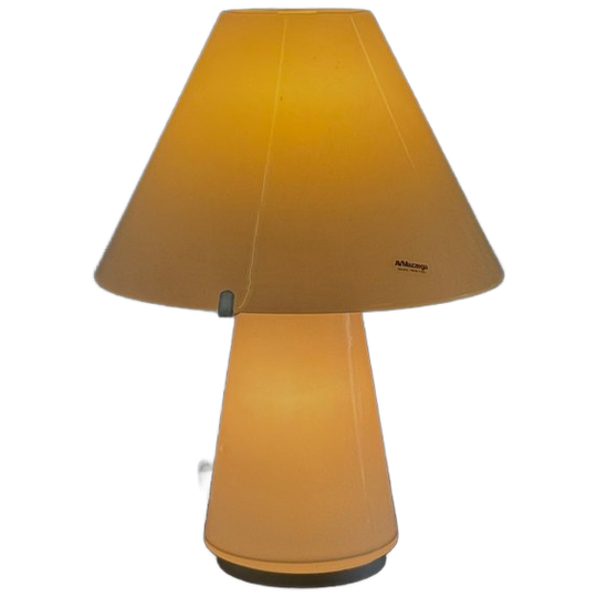 Vintage Italiaanse Mushroom Tafellamp Van Carlo Nason Voor Av Mazzega Klein 1