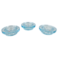 Iittala - Harri Koskinen - Model Halo - Waxinelichthouders - Set (3) - Theelicht - Finland - 1999