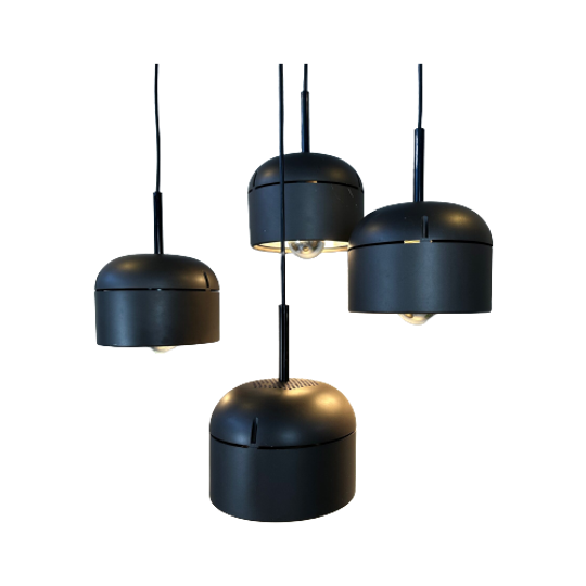 4x Vintage Hanglampen – Staff 1