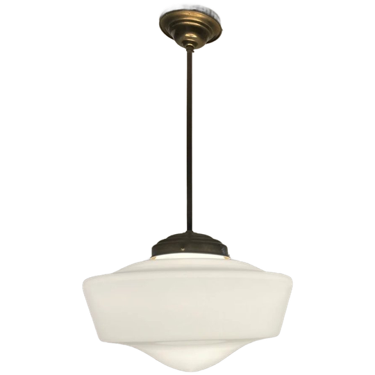 Furillo, White Opal Pendant Lamp By Gispen. 1