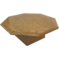 Vintage Salontafel Coffee Table Jaren 80 Hout Design