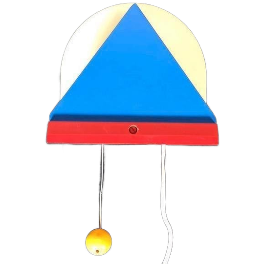 Vintage Stoja Wandlamp, Ikea Memphis Milano 1