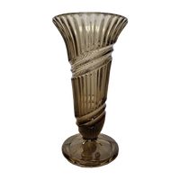 Art Deco Design Rookglas Vaas Begin 20Ste Eeuw