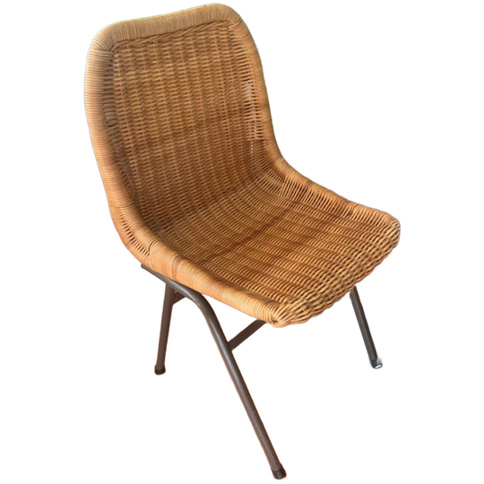 Rotan Design Eetkamerstoel Dirk Van Sliedrecht Rohe. 1