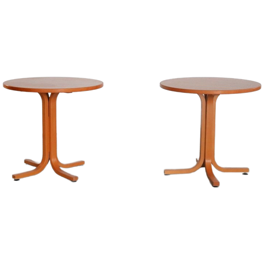 Vintage Ronde Eettafel | Tafel | Bistrotafel | Jaren 70 1