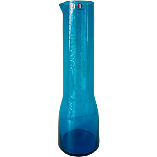 Iittala Blauw Glazen Waterkan Essence 1