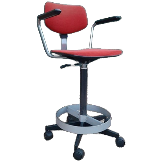 Vintage Architectenstoel Gispen Retro Design Stoel Gasveer 1