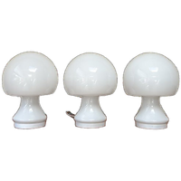 Vintage Glazen Spage Age Mushroom Lampen