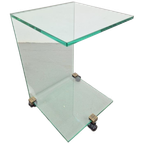 Regency Peter Ghyczy Bijzettafel Side Table Pioneer Tc Glas thumbnail 1