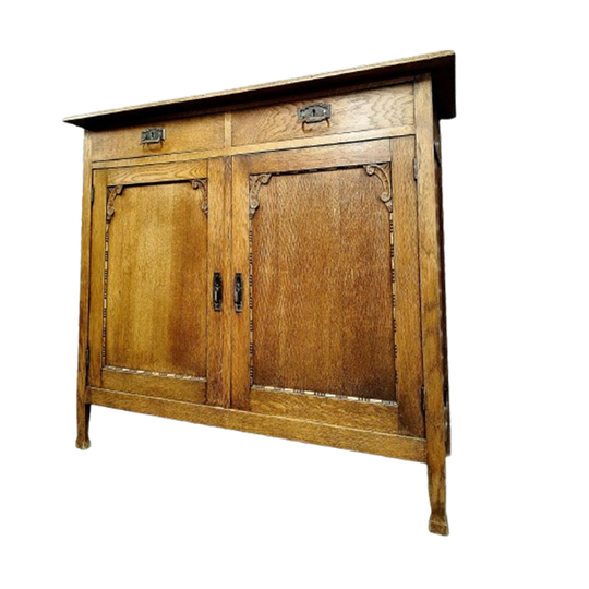Oud Eiken Dressoir / Meidenkast / Commode / Ladekast 1
