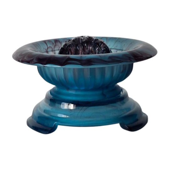 George Davidson Art Deco Vaas Glas 1