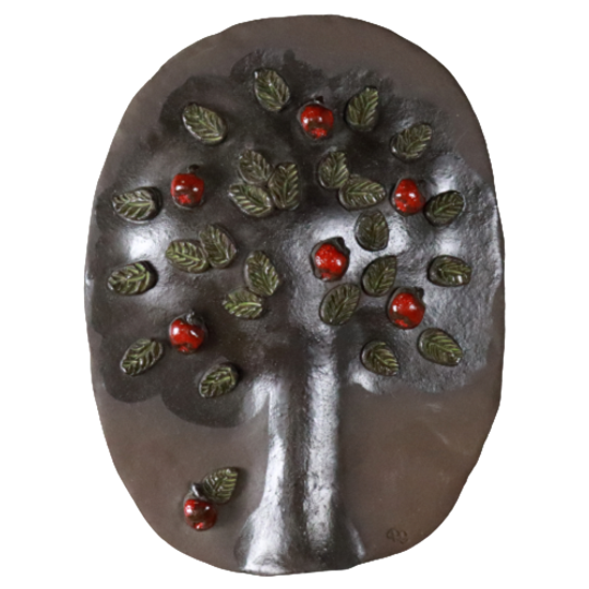 Vintage Wandtegel Wanddecoratie Wandkeramiek Appels 1