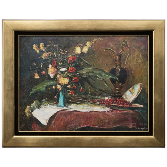 Takács Gyula (1905–2002). "stilleven Met Bloemen." 1