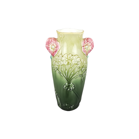 Art Nouveau Vaas Gustave De Bruyn 1