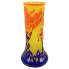 Art Nouveau Vaasje - Le Verre Français (schneider) Ca. 1920 thumbnail 1