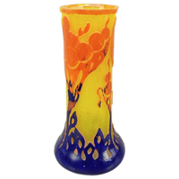 Art Nouveau Vaasje - Le Verre Français (schneider) Ca. 1920