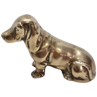 Vintage Messing Basset Hond