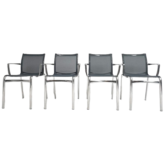 Set Van 4 Big Frame 44 Stoelen Van Alberto Meda Voor Alias 1