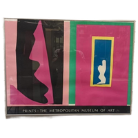 Henri Matisse 'destiny' Metropolitan Museum 1983 Poster