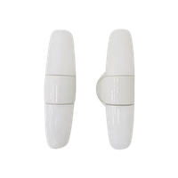 White Double Wall Lights 6068 - Wilhelm Wagenfeld - Lindner Leuchten