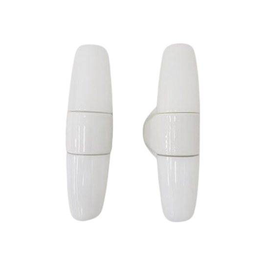 White Double Wall Lights 6068 - Wilhelm Wagenfeld - Lindner Leuchten 1
