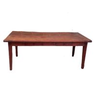 Antieke Robuuste Franse Boeren-eettafel