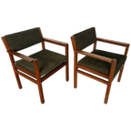 2 Pastoe Cees Braakman Sa07 Chair Uniek Met Armleggers thumbnail 1