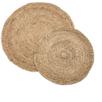 Bazar Bizar | Het Waterhyacint Tapijt - Naturel - 200 thumbnail 1