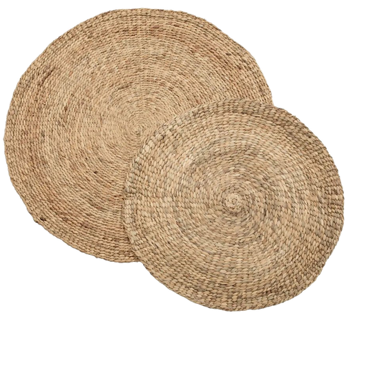 Bazar Bizar | Het Waterhyacint Tapijt - Naturel - 200 1