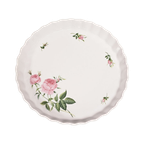 Vintage Bakvorm Quichevorm Vlaaivorm Christineholm Roze Rozen thumbnail 1