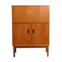 Vintage Dressoir / Secretaire / Bureau Gemaakt In Jaren '60 | Tv Meubel