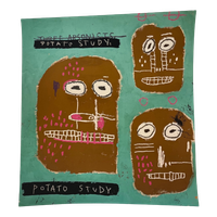 Jean Michel Basquiat (1960-1988), Three Arstonists, 1983,