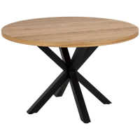 Cardiff Eetkamertafel - Ø120cm - Eiken