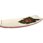 Ceramic Tray With Leaf Decor By Jan Van Erp 1960S thumbnail 1