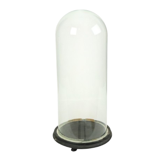 Antieke Stolp Globe Mondgeblazen Glas Begin 20ste Eeuw 46cm 1