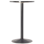 Solidesk Statafel, Gespikkeld Blad, 70 Cm Ø, Zwart, Vaste Hoogte Onderstel thumbnail 1