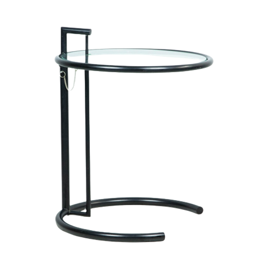 Bijzettafel In Hoogte Verstelbaar, Naar Ontwerp Eileen Gray 1