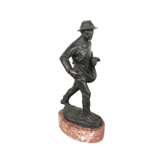 Bronzen Beeld Hans Muller - Zaaiende Man 1