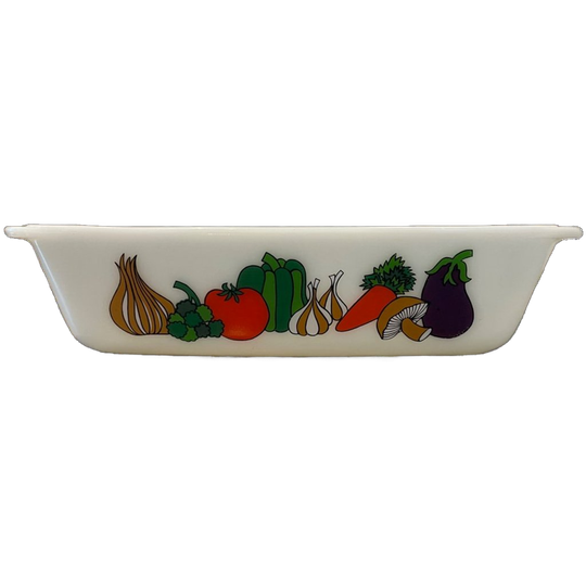 Jaren 60 Engelse Pyrex Ovenschaal 1