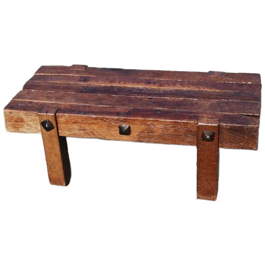 Antieke Robuuste Salontafel 1