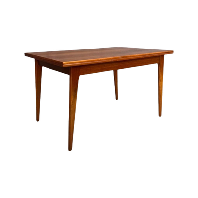 Vintage Eettafel Teak Uitschuifbaar