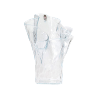 Muurla Gevouwen Glas Wandvaas