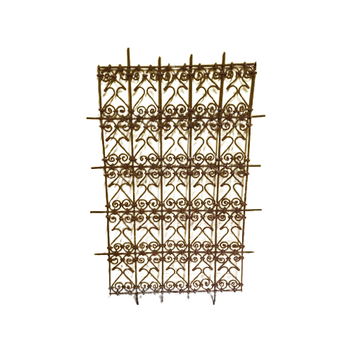 Noord Afrikaans Smeedijzeren Hekwerk 19E Eeuw