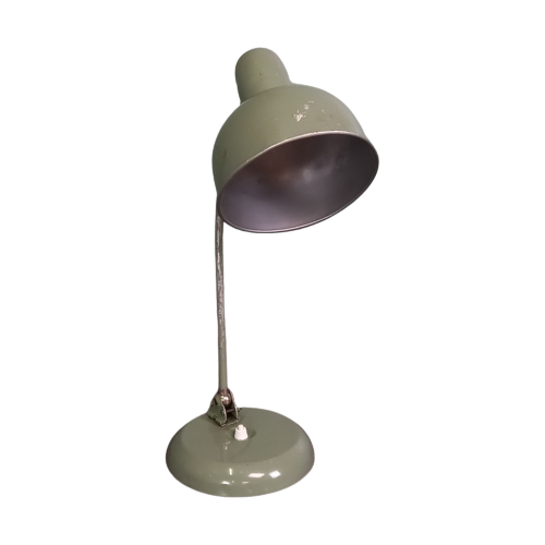 Bureaulamp, Militair, Met Kogelgewricht Uit 1950