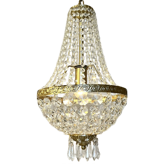 10 Beschikbaar ! Zakkroonluchter Kristal Kroonluchter Hanglamp Vintage Stijl Prijs Per Stuk 1
