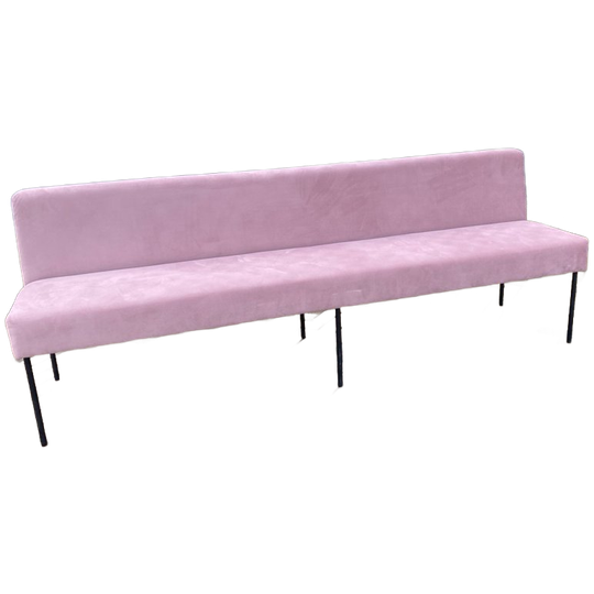 NOGA Design Dio Eetkamer Bank Roze 1